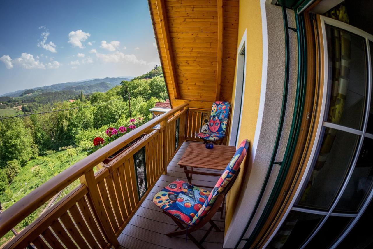 Ferienwohnung Stoff Kitzeck im Sausal Dış mekan fotoğraf