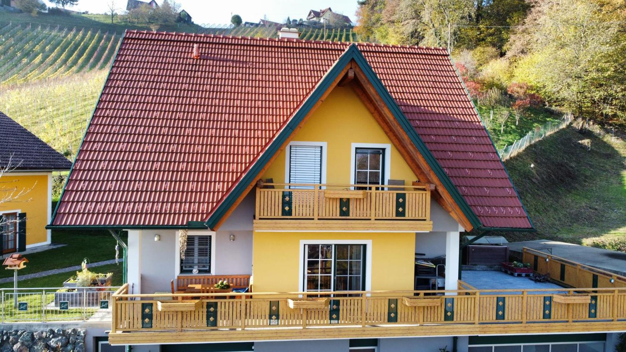 Ferienwohnung Stoff Kitzeck im Sausal Dış mekan fotoğraf